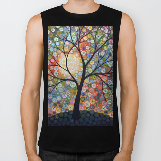 Waiting For the Moon Biker Tank