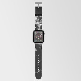 Grunge white shapes Apple Watch Band