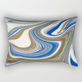 abstract swirls Rectangular Pillow