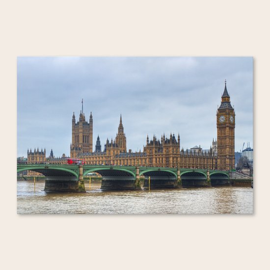 Westminster Bridge London Canvas Print