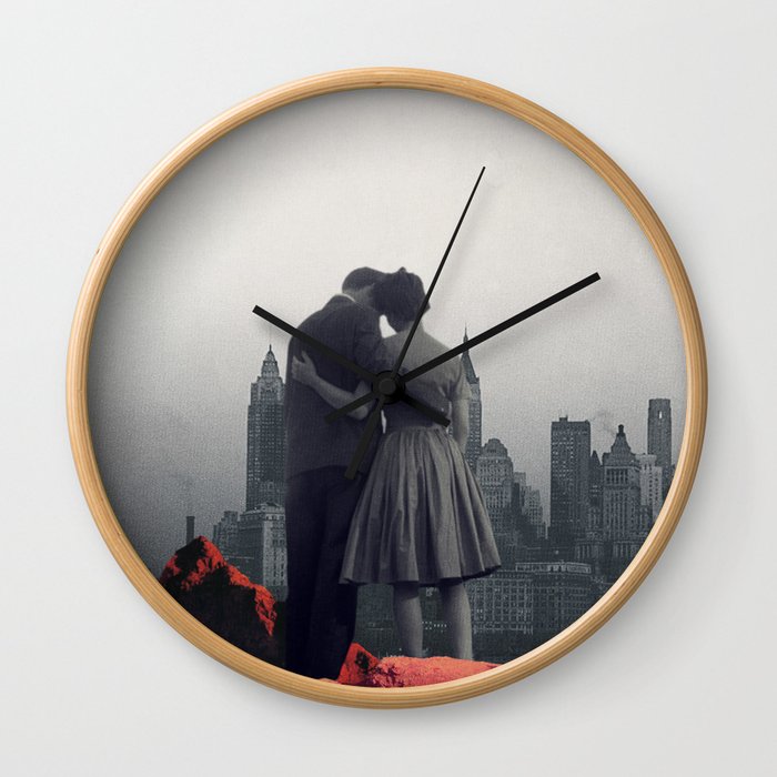 Dying In Your Arms Wall Clock