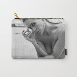 look Carry-All Pouch | Hate, Nopanties, Woman, B W, Pornstar, Gun, Curated, Photo, Tattoo, Thot 
