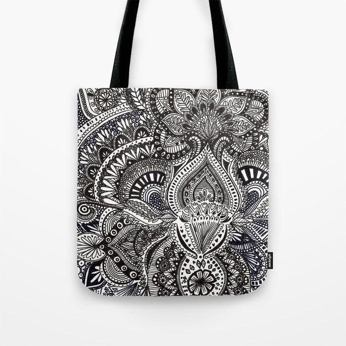 zentangle Tote Bag