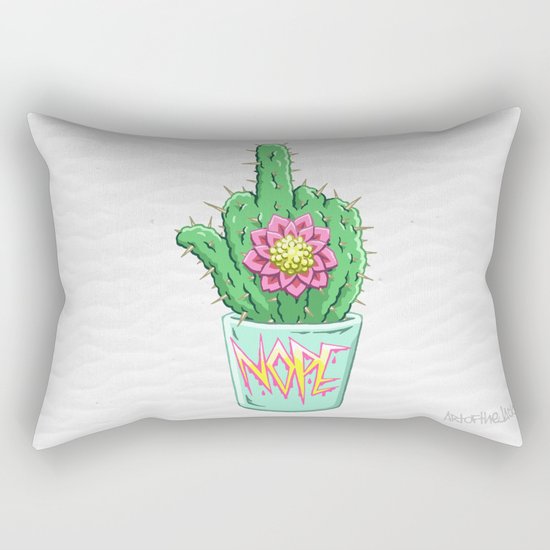 Nope Rectangular Pillow