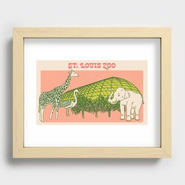 St. Louis Zoo Recessed Framed Print
