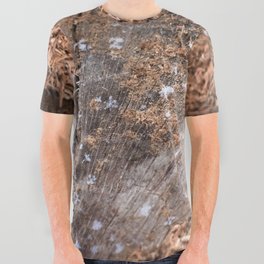 Snowflakes on the Trunk All Over Graphic Tee