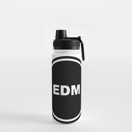 EDM - Electronic Dance Music - Music Genre Water Bottle