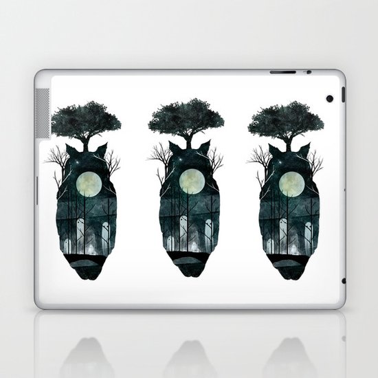 March of the Forest Spirits Laptop & iPad Skin