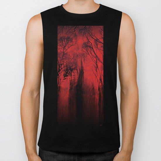 Blood red sky Biker Tank