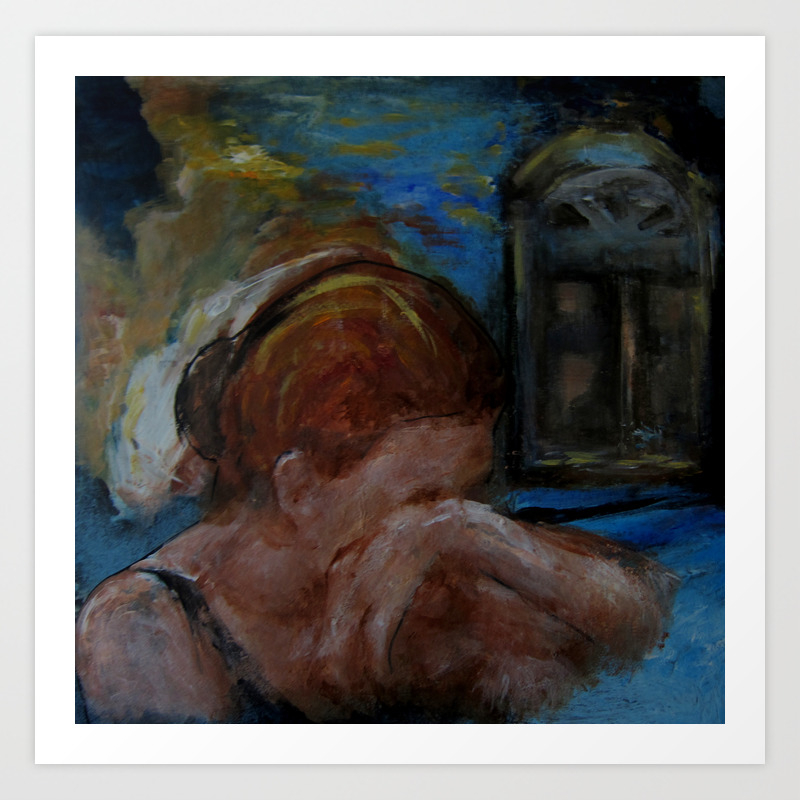 Abstract Figurative 1 Art Print By Modernlair Society6