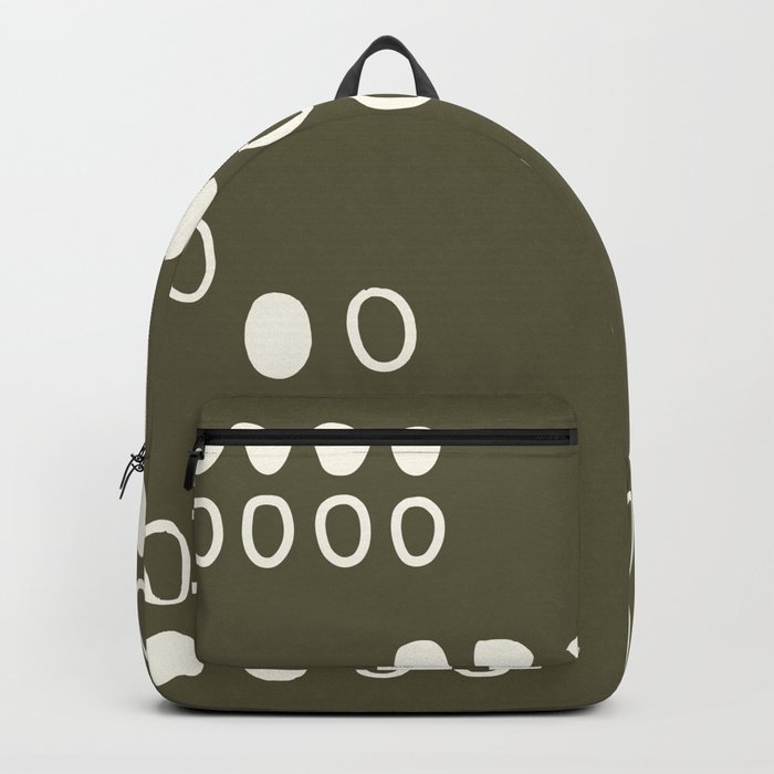 Spots pattern composition 3 Backpack