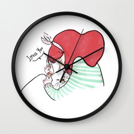 Natalia Wall Clocks Society6