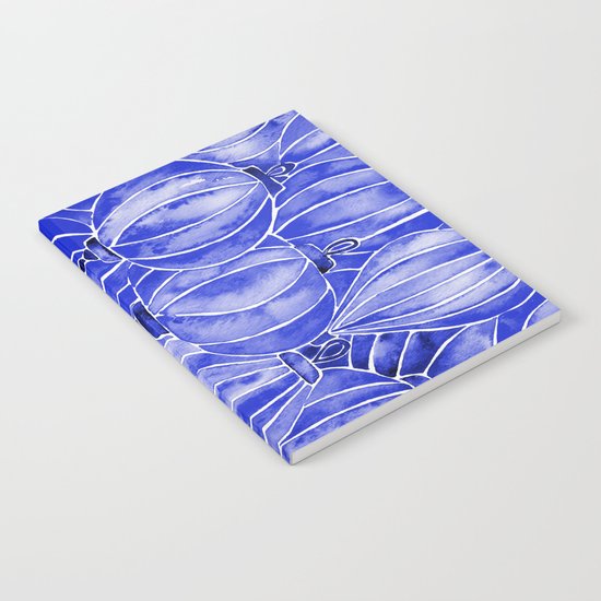 Vietnamese Lanterns – Navy Notebook