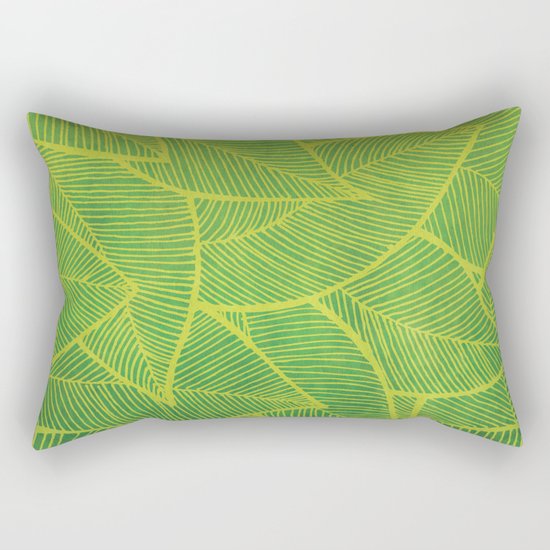 Leaves Rectangular Pillow