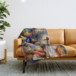 Freedom of Religion Throw Blanket