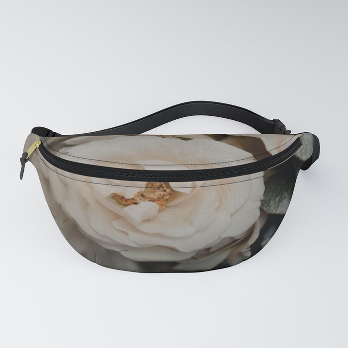 Watercolor rose Sticker Fanny Pack