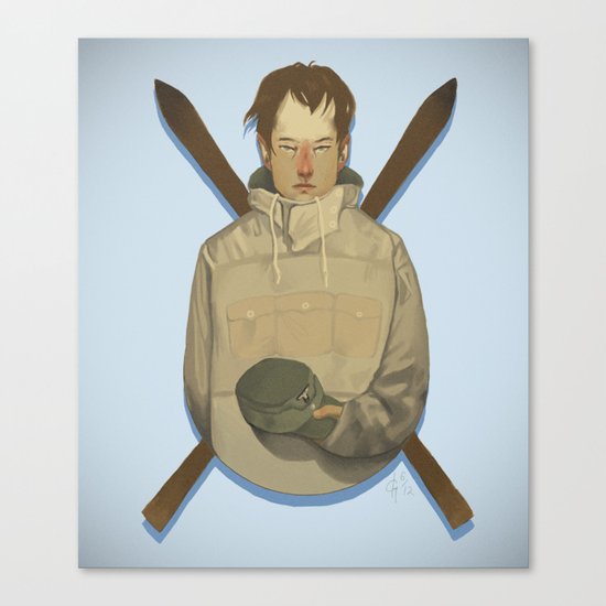 Gebirgsjäger Canvas Print