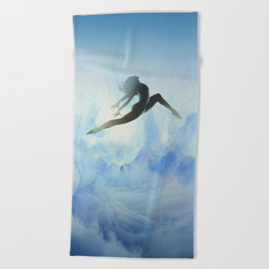 Dancer's Leap Beach Towel