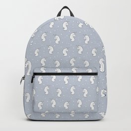 Unicorn Pony Backpack | Horse, Graphicdesign, Stars, Pattern, Pony, Ponies, Star, Unicorn, Digital, Silver 