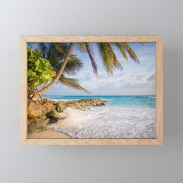 From Here to Barbados | Caribbean Framed Mini Art Print