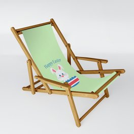 A cute easter bunny Sling Chair