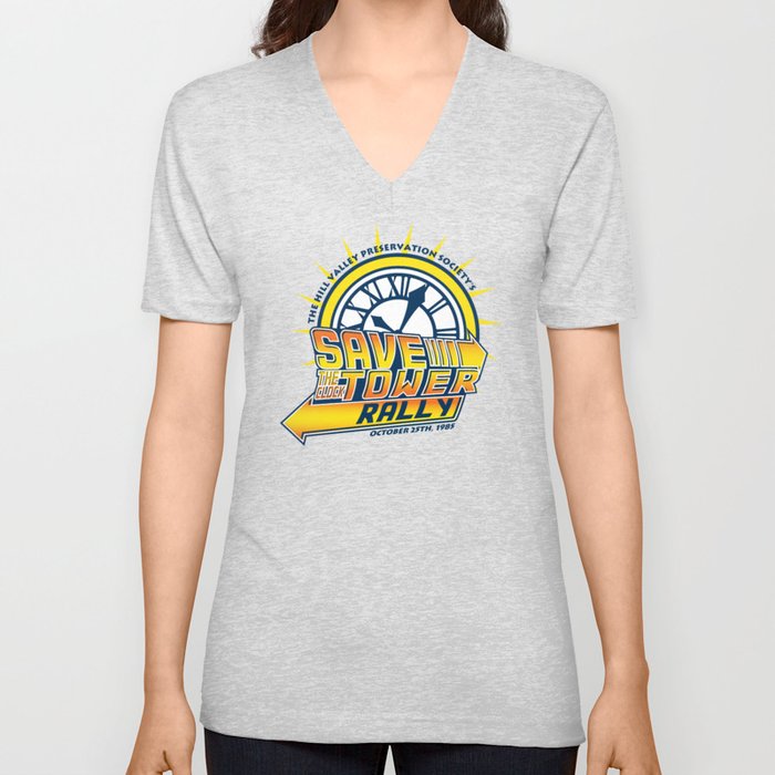 Save The Clocktower V Neck T Shirt