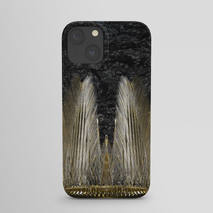 Gold Crown 9 iPhone Case