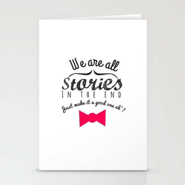 stories-doctor who Stationery Cards