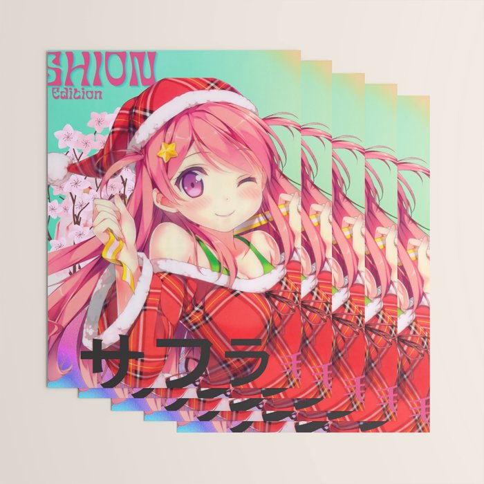 Anime wrapping outlet paper