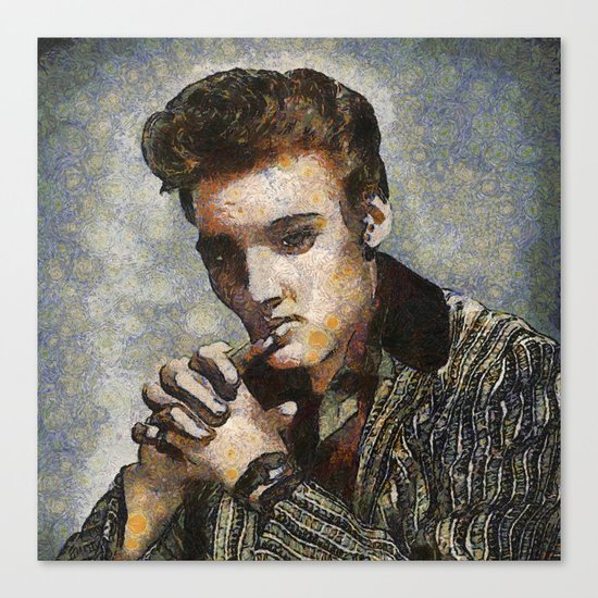 Elvis Canvas Print