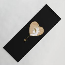 Christian Holy Rosary  Yoga Mat