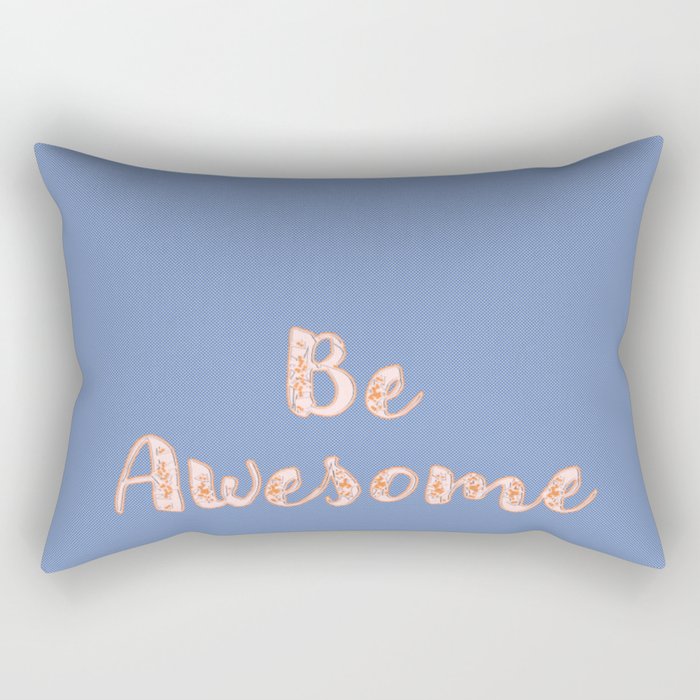 Awesome Blues Rectangular Pillow