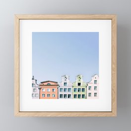 Polish Skyline I | ArchiMinimal Framed Mini Art Print