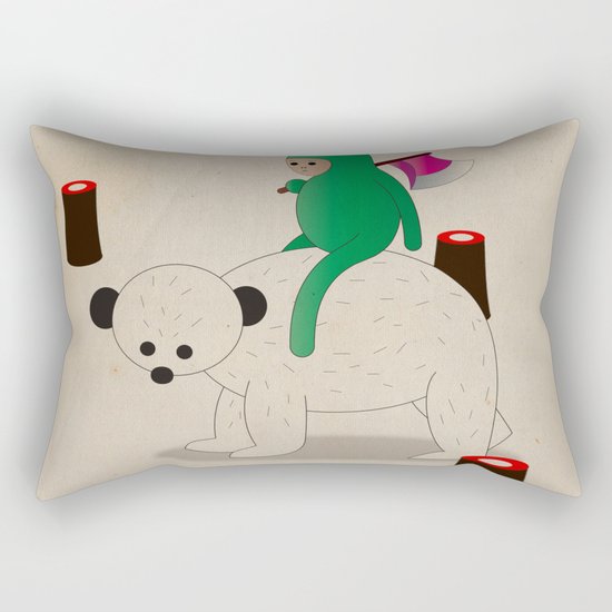 a d o r s o d i u n o r s o Rectangular Pillow