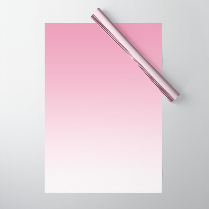 Aria Pink and White Gradient by Leah McPhail