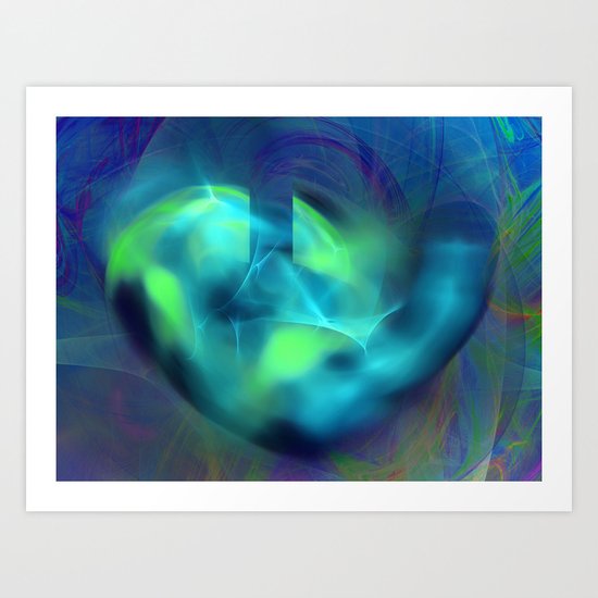 Out Of The Blue Art Print