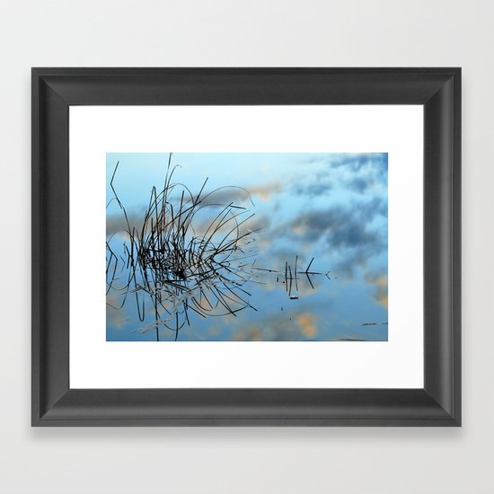 graphics in nature Framed Art Print