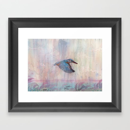 Terror From Above Framed Art Print