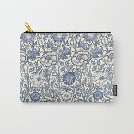 William Morris Navy Blue Botanical Pattern 6 Carry-All Pouch