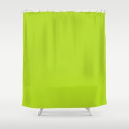 Chartreuse Shower Curtain