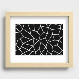 Mosaic Geo Glam #3 #geometric #decor #art #society6 Recessed Framed Print