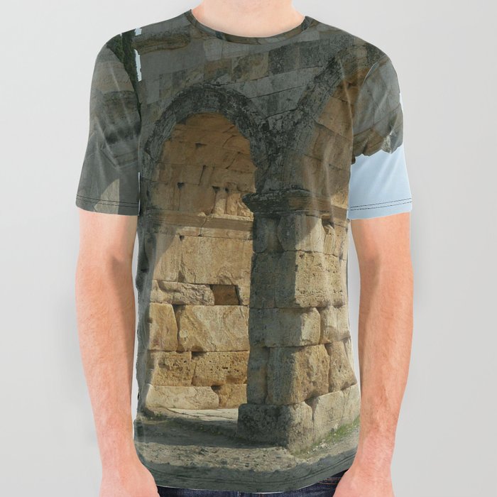 The Northern Roman Gate Hierapolis All Over Graphic Tee