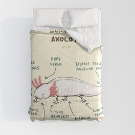 Anatomy of an Axolotl Comforter
