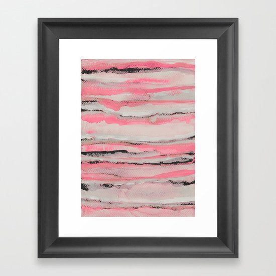 Layers Framed Art Print