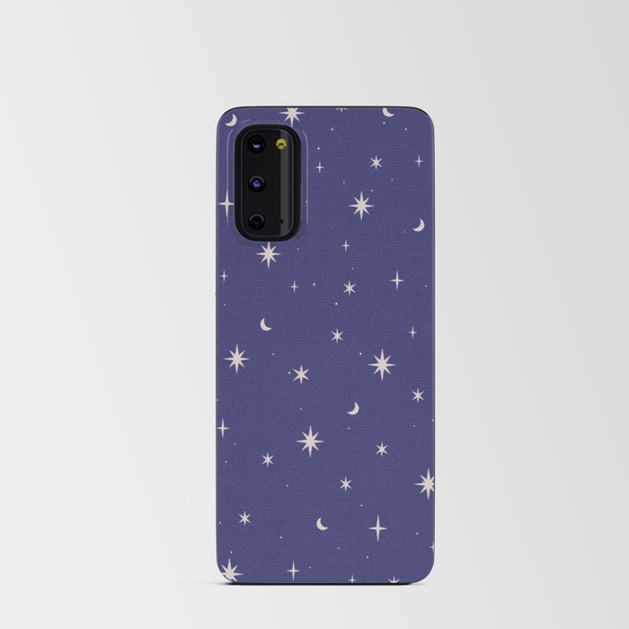 Starry night dark blue Android Card Case