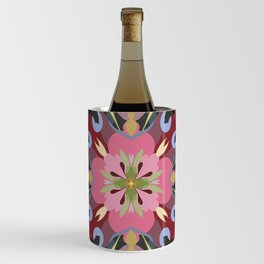 Pink and Spring Colors Mandala Wine Chiller