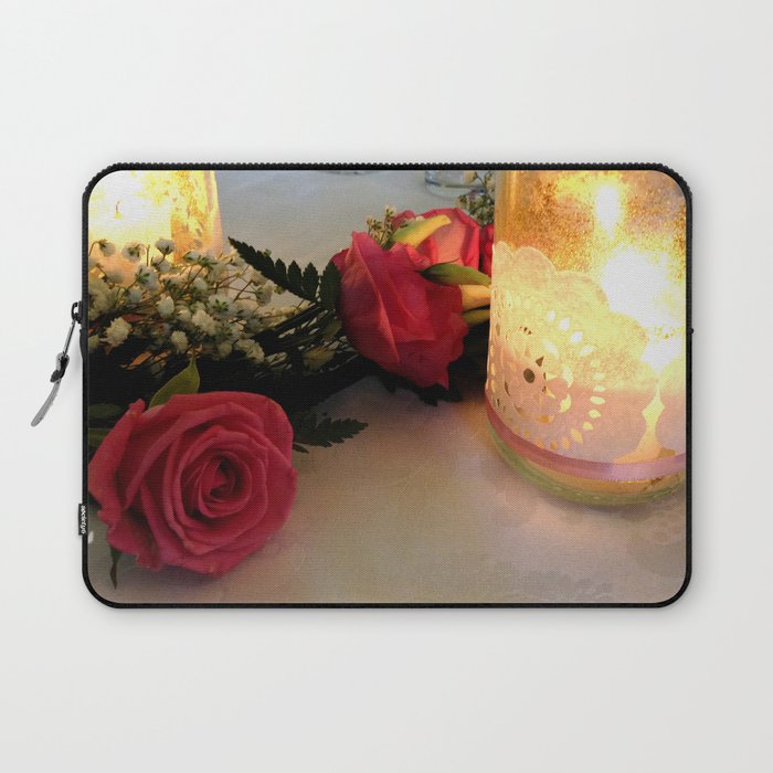 Candles & Roses Laptop Sleeve