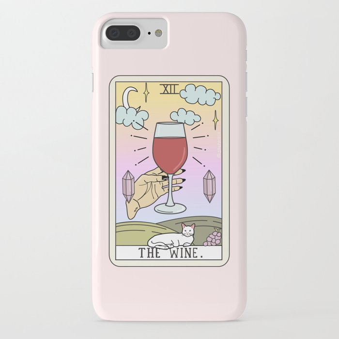 wine reading iphone case