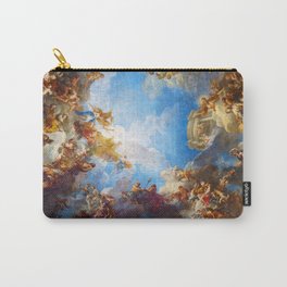 Ceiling painting in Hercules room of the Chateau de Versailles - France Carry-All Pouch | Europe, Hercules, France, Paint, Room, Heracles, Destination, Versailles, Decoration, Historical 