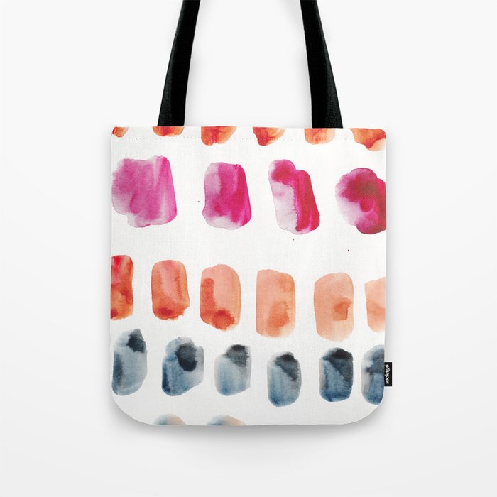 32  Minimalist Art 220419 Abstract Expressionism Watercolor Painting Valourine Design  Tote Bag